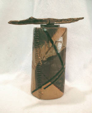 Stoneware with Havasu Drift wood - 2005 (18"H)