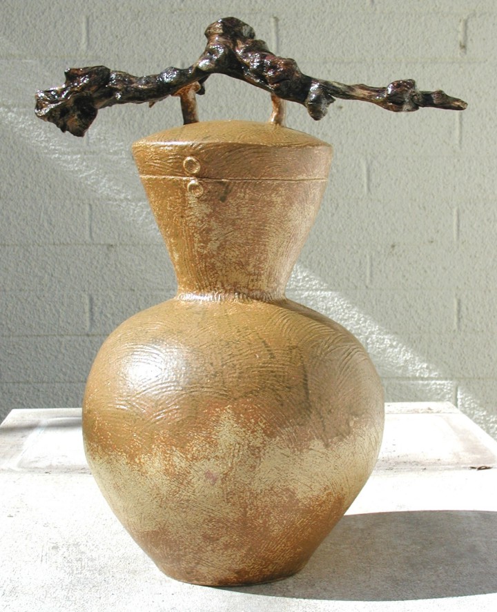 Handbuilt Coil Pot - 2004  Stoneware